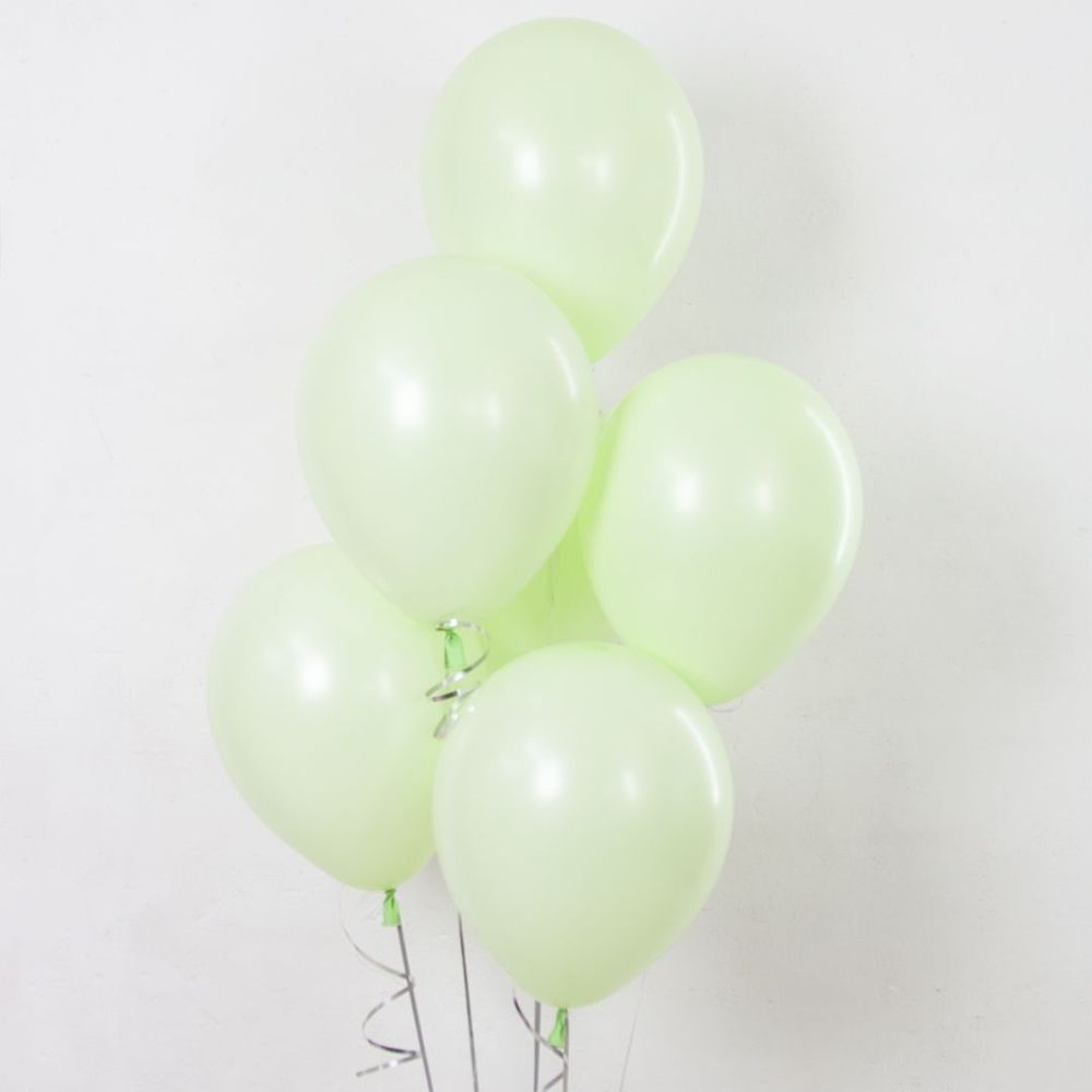 Шар (12"/30 см) Макарунс, Нежно-зеленый (836), пастель 50 шт.