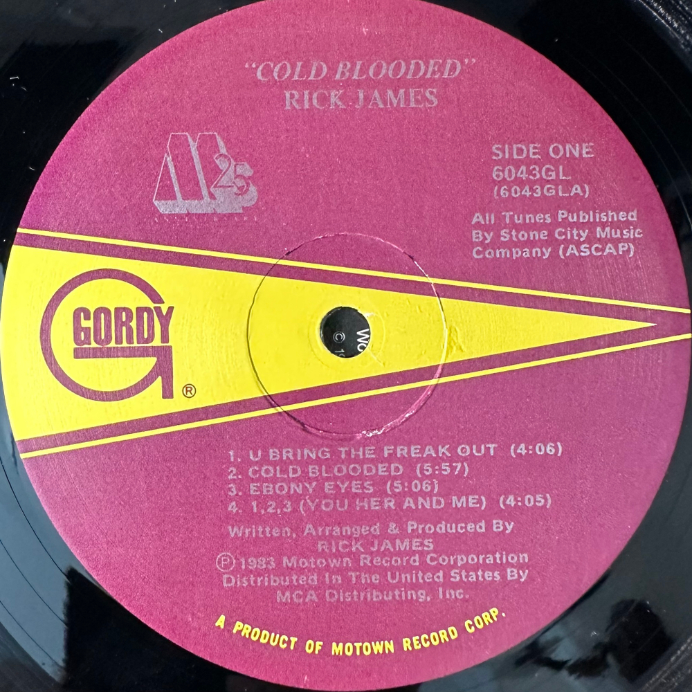 Rick James ‎– Cold Blooded (США 1983г.)