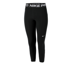 Женские теннисные брюки Nike Pro 365 3/4 Tight Women - Black, White