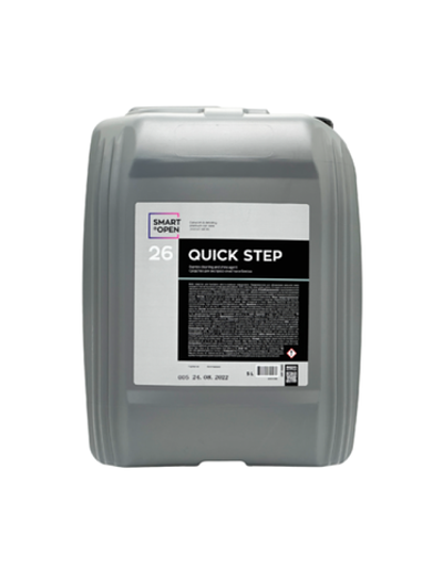 Smart Open 26 QUICK STEP Средство для экпресс очистки и блеска, 5л