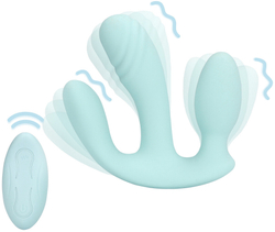 Shots Media Breezy Blue - Многофункциональный вибратор