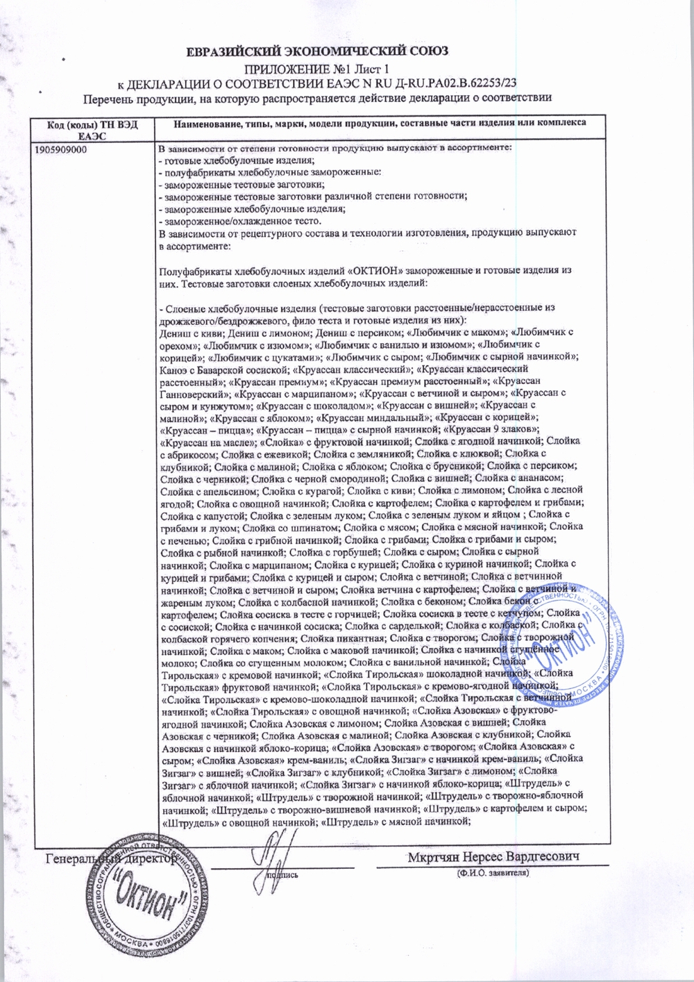 Улитка Греческая с Лимоном Рулетик 6кг