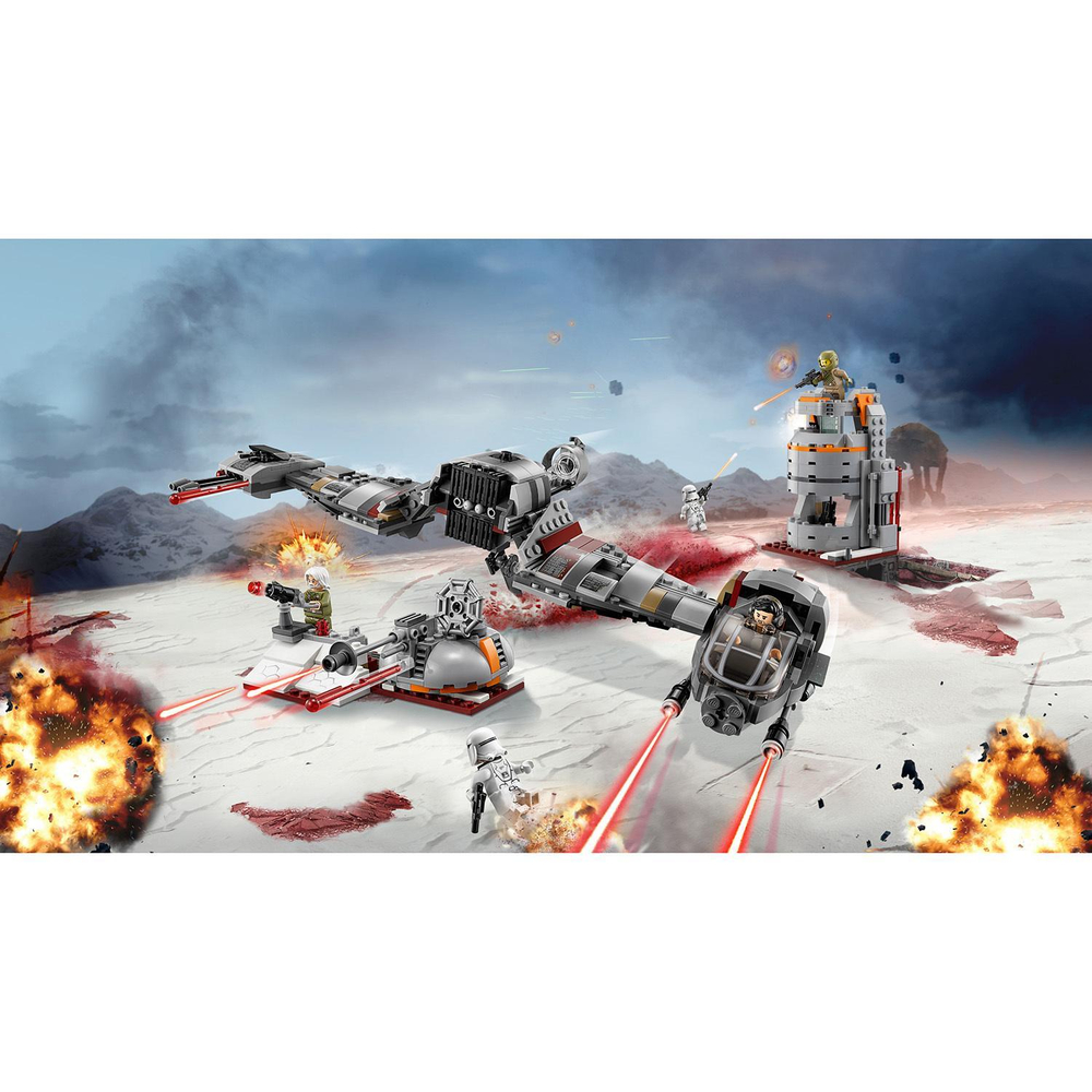 LEGO Star Wars: Защита Крайта 75202 — Defense of Crait — Лего Звездные войны Стар Ворз