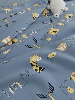 Постельное белье Сказка "Оттава" 1,5-сп Наволочка 50х70 см 1 шт Простынь 150х215 см Пододеяльник 145х215 см, перкаль