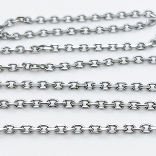 Цепочка, сталь, размер звена 4*2,6 мм, цена за 50 см
