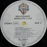 Rod Stewart / Absolutely Live (2LP)