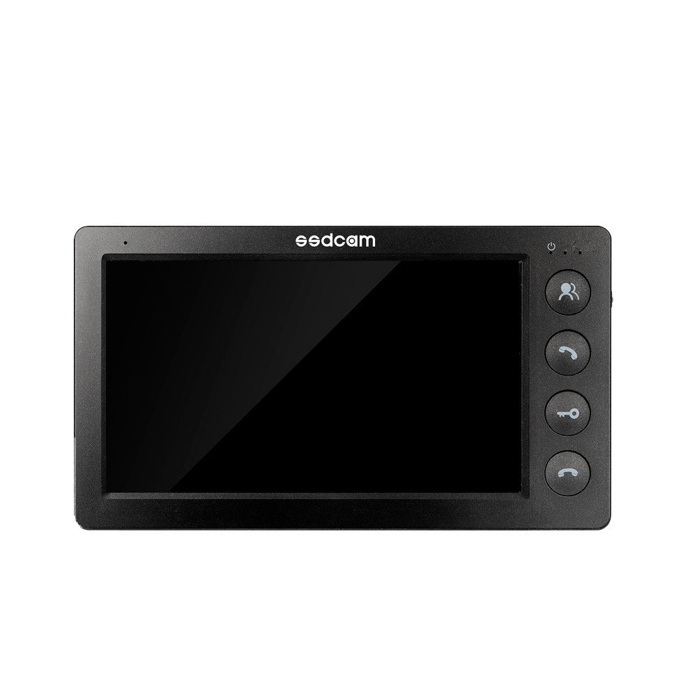 Монитор видеодомофона SD-720L Черный