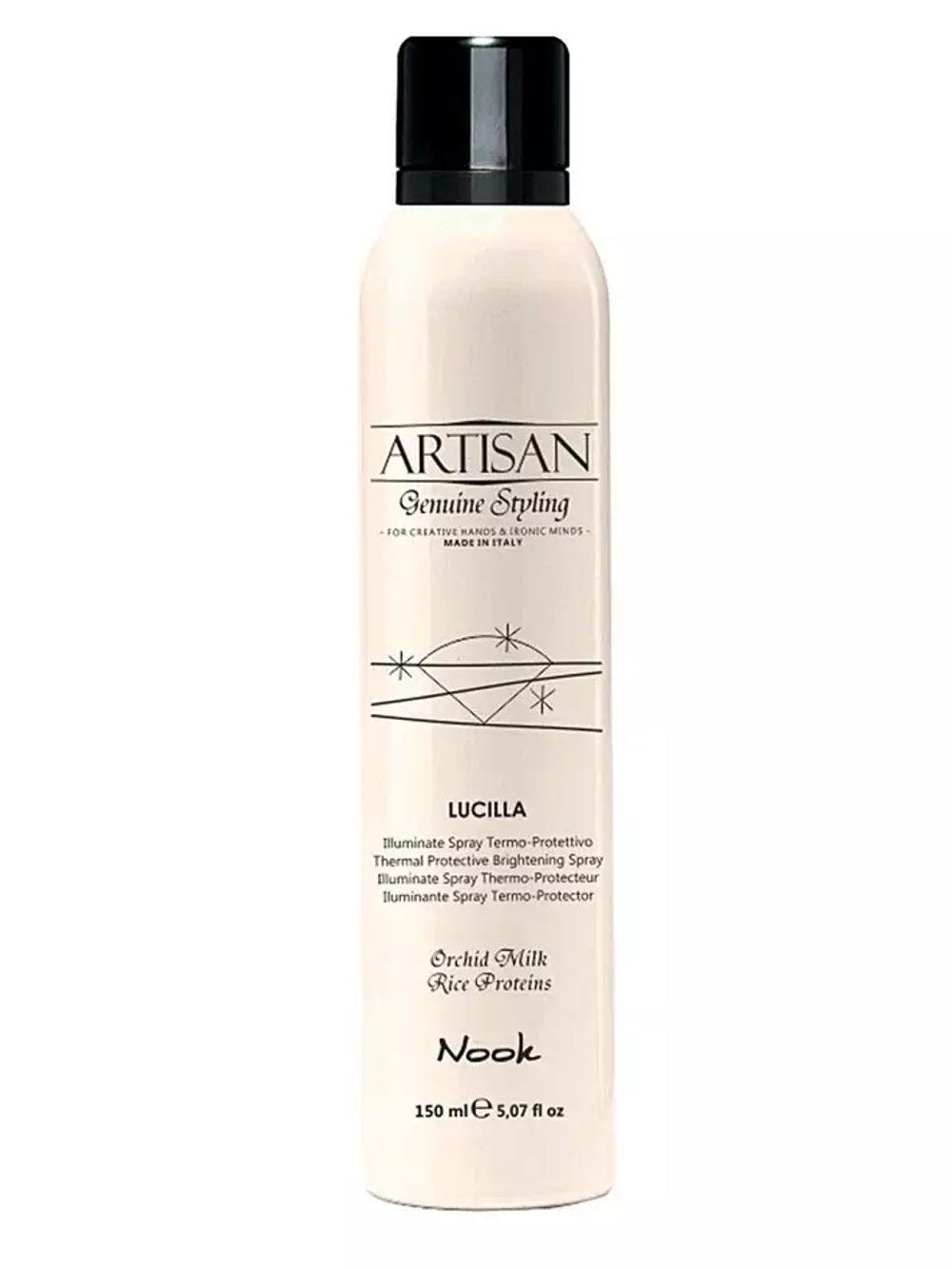 Nook Бриллиантовый блеск – спрей - Lucilla Brilliant Brilliance Spray, 150мл