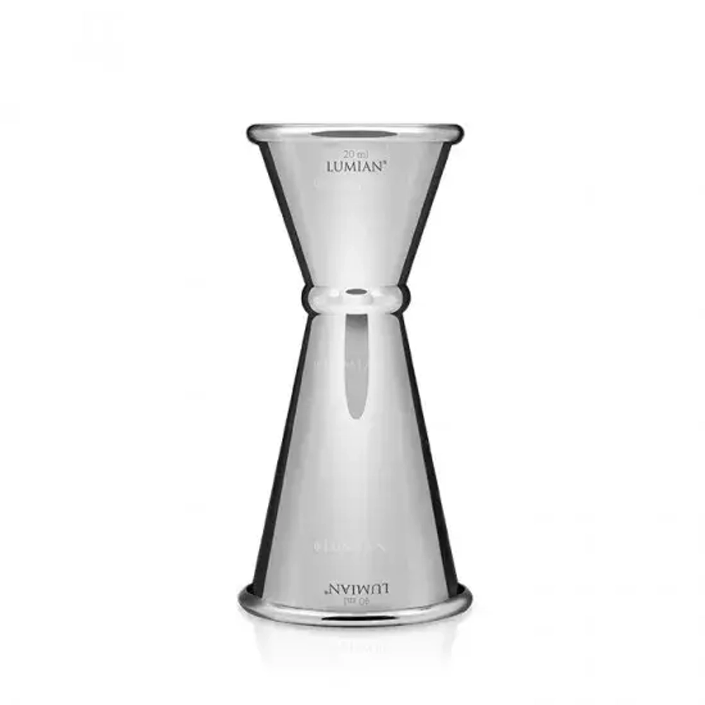 Джиггер Lumian Japanese 20/40 мл, серебро