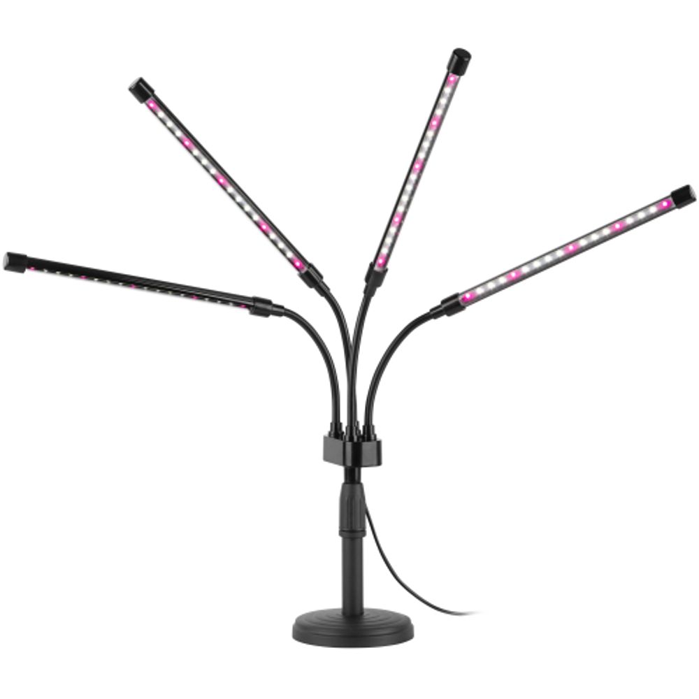 Настольный светильник для растений ЭРА FITO-40W-АLED-Ra полного спектра 40 Вт черный