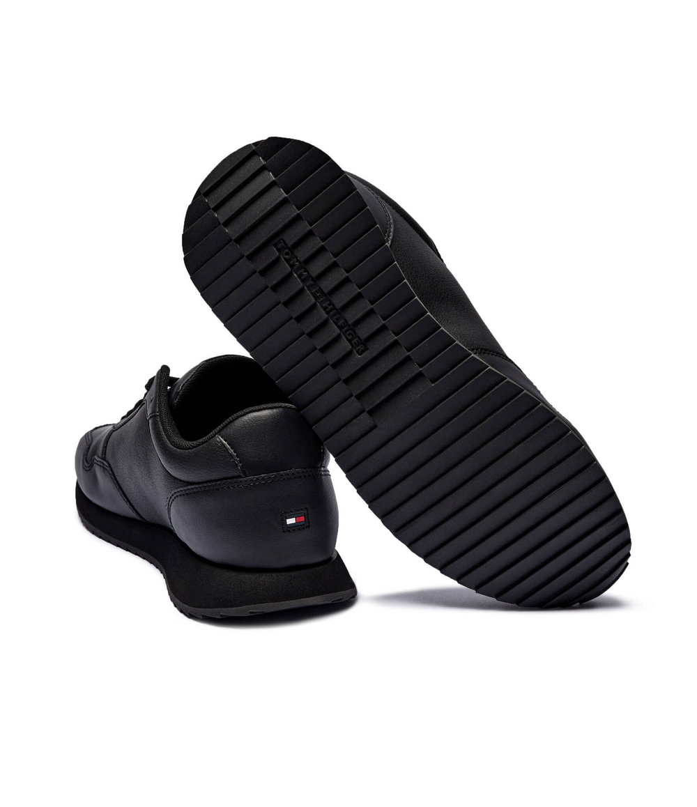 Кожаные кроссовки evo Tommy Hilfiger - черный(FM0FM05121)