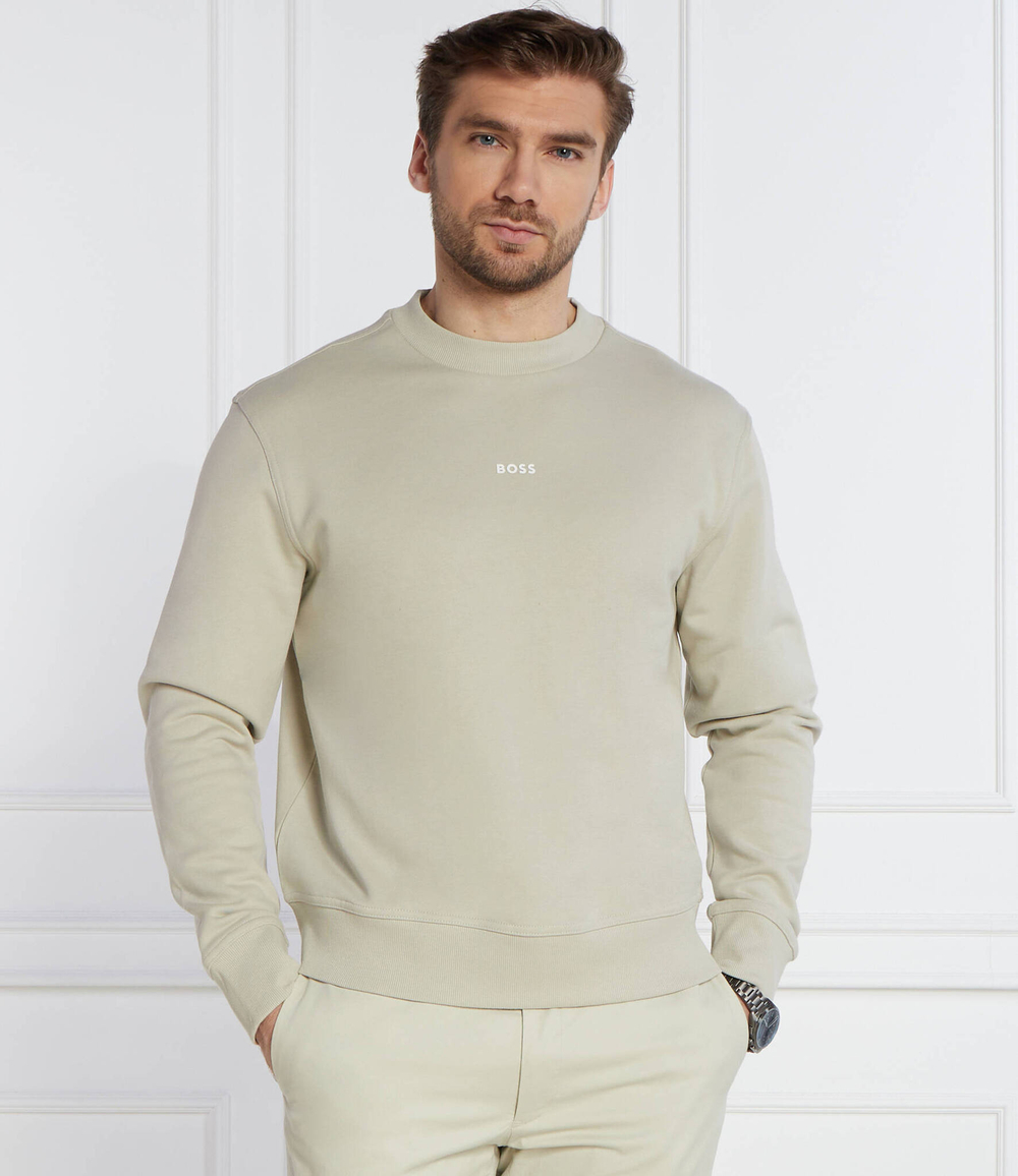 Худи WeSmallcrew BOSS ORANGE - песочный(50514541)