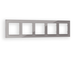 AF330505 Рамка ALFA Platos (Сталь Стекло органическое) 5-ая