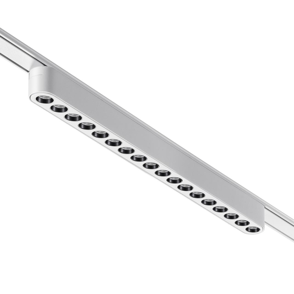 359079 SHINO NT23 179 белый Трековый светильник для низковольтного шинопровода IP20 LED 18W 48V 4000K 1710Лм SMAL