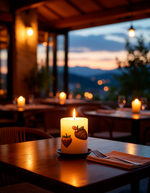 Трансфер переводной - декаль для свечей и гипса день святого валентина 013 А5