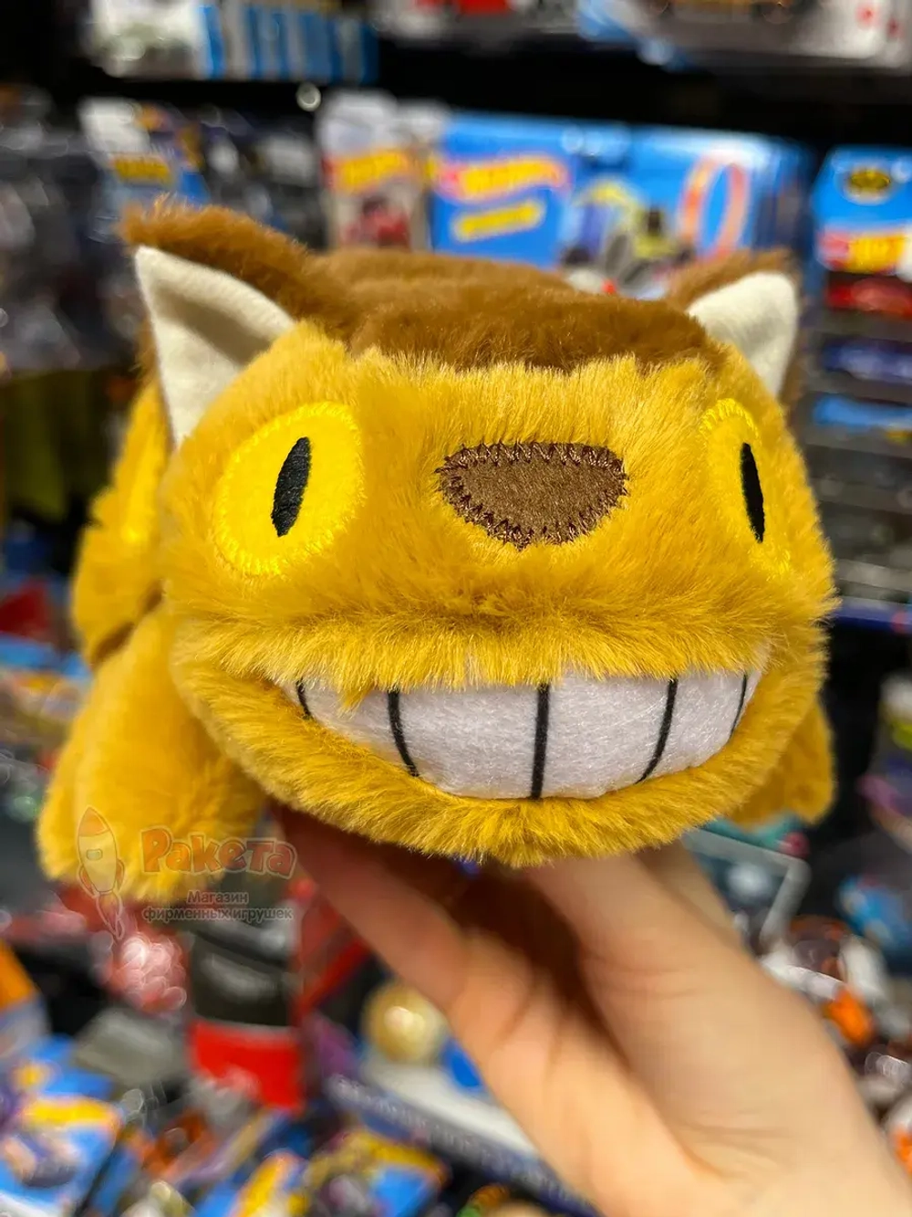Мягкая игрушка фигурка Мой сосед Тоторо Котобус сусуватари