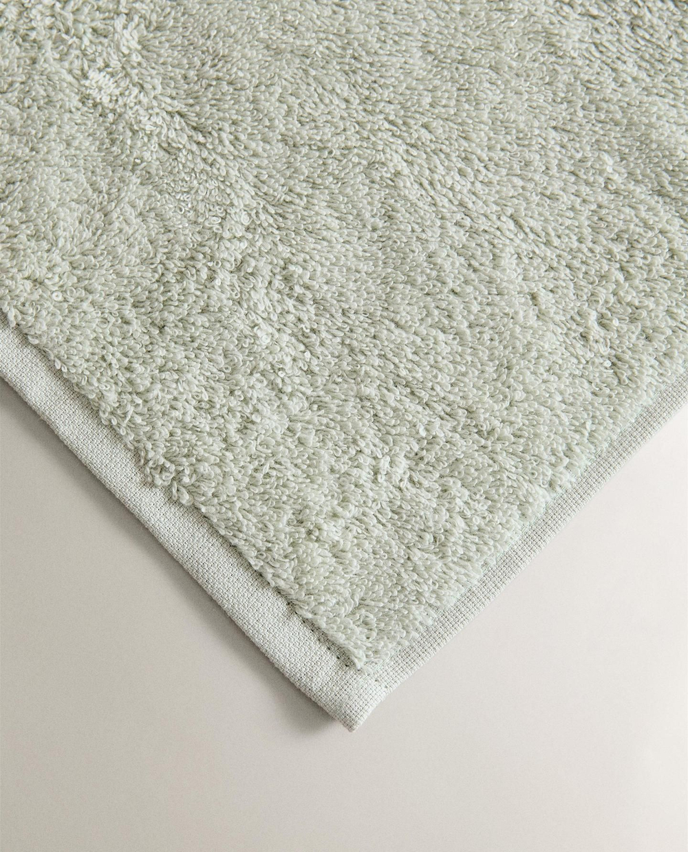 Zara Home - Набор хлопковых полотенец для рук (комплект из 3 предметов)), зеленый, 30х30 см