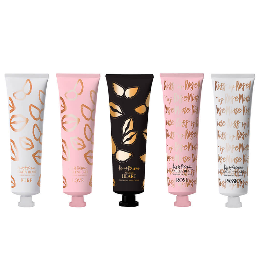 Крем для рук с ароматом ванили и туберозы Kiss by RoseMine Fragrance Hand Cream Angel's Love