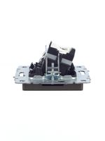 BRITE Розетка двойная TV+RJ45 кат.5E РТВ/РК12-БрТБ темная бронза IEK