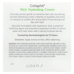Cetaphil, интенсивно увлажняющий ночной крем с гиалуроновой кислотой, 48 г (1,7 унции)