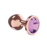 Анальная Пробка Diamond Amethyst Shine S Розовое Золото 4025-01lola