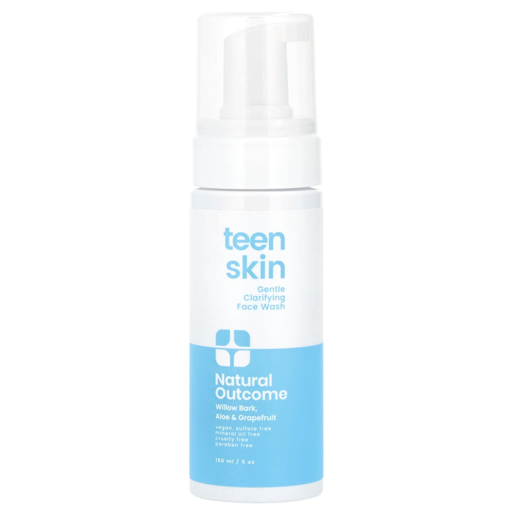 Natural Outcome, TeenSkin, мягкое очищающее средство для умывания, 150 мл (5 унций)