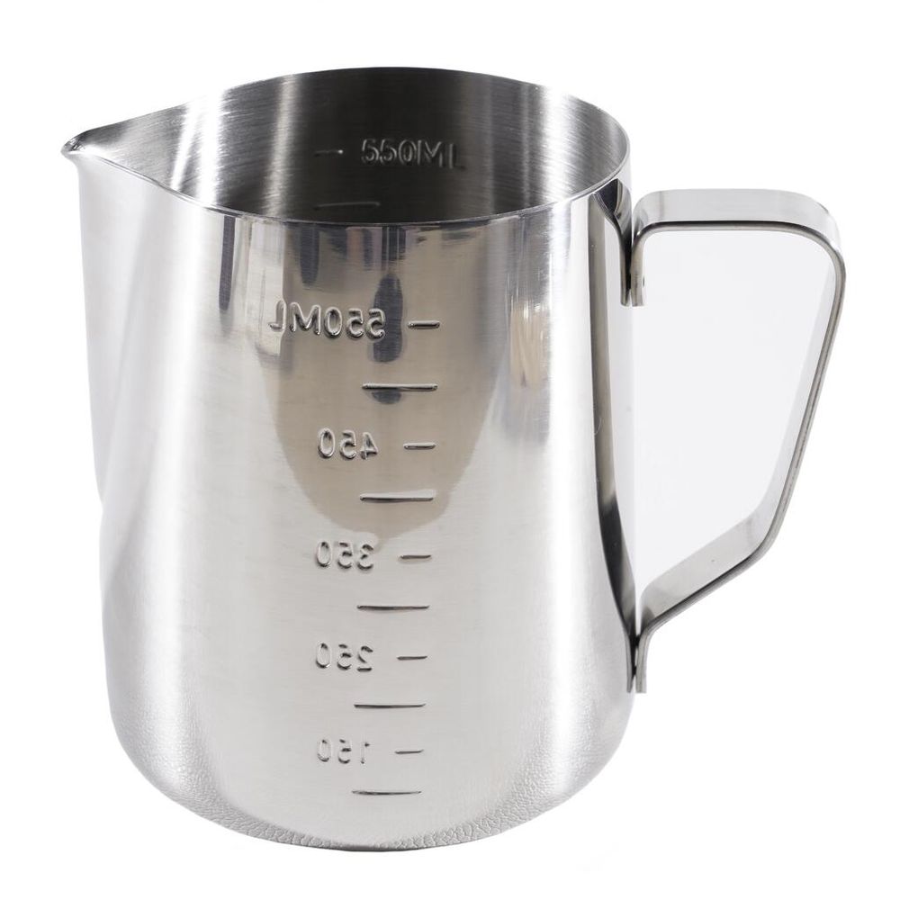 Питчер молочник 600 мл Latte Pro d 9,3 см h11,3 см нерж. с мерн. риск. P.L.- Barbossa