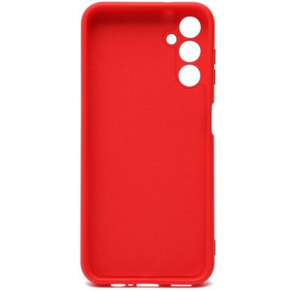 Накладка Samsung A14 4G/5G силикон матовый красный Soft Case Zibelino