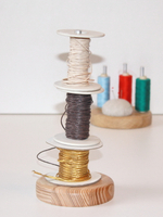 Держатель для лент ниток кружева пряжи деревянный