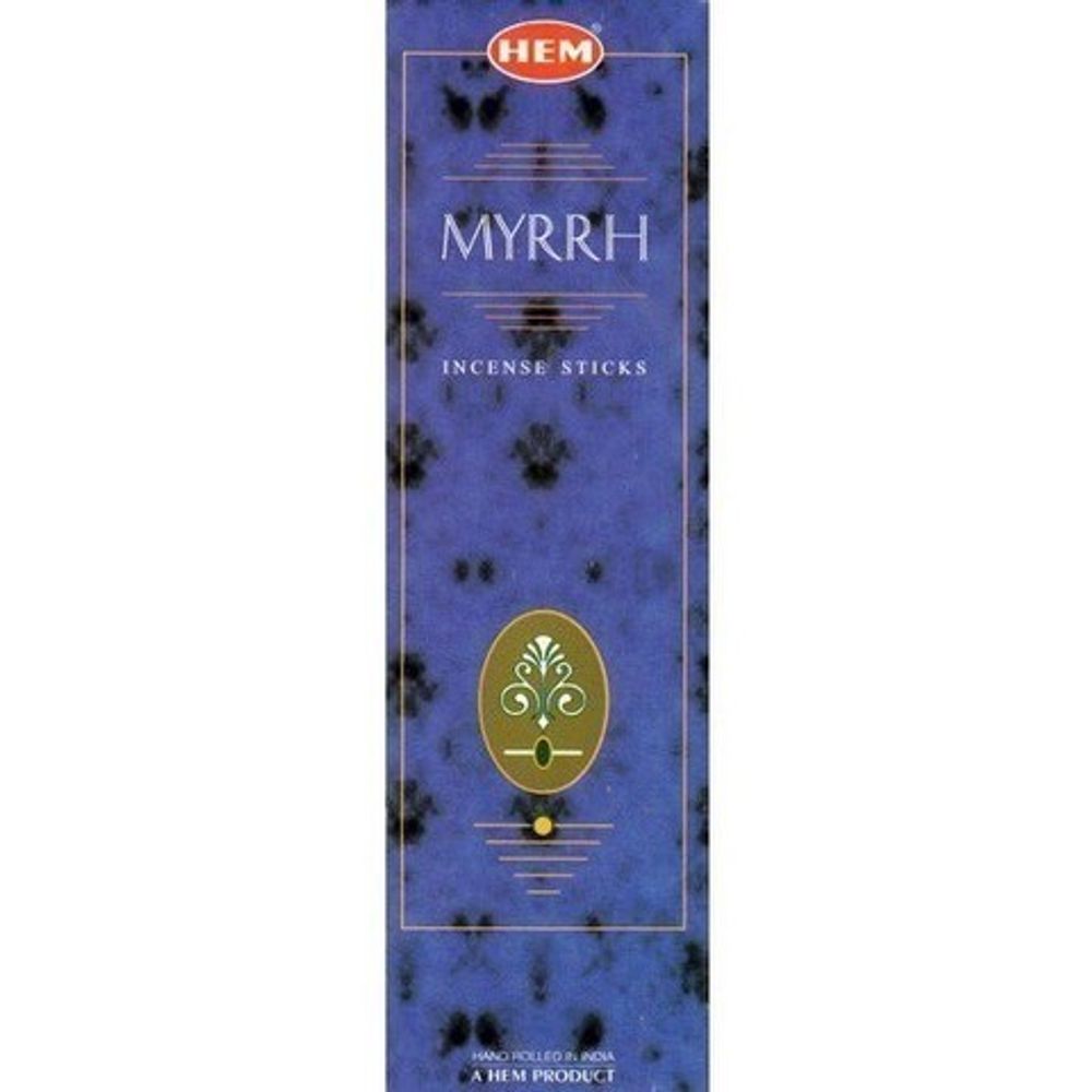 HEM Myrrh шестигранник Благовоние Мирра