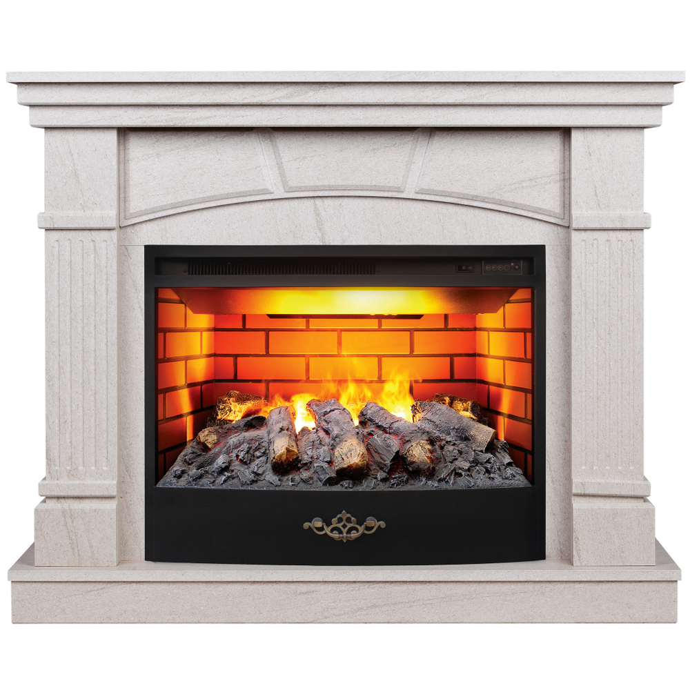 Каминокомплект Real Flame History 25,5 WT с очагом 3D Firestar 25,5