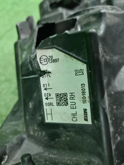 Битая Фара правая Nissan Qashqai J11 (2013-2019) галоген