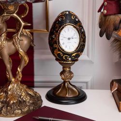 Часы настольные Наследие Фаберже Бронза