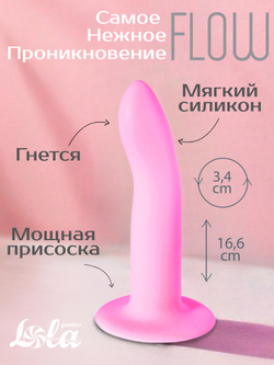 Lola games Flow Stray Pink - Нереалистичный дилдо