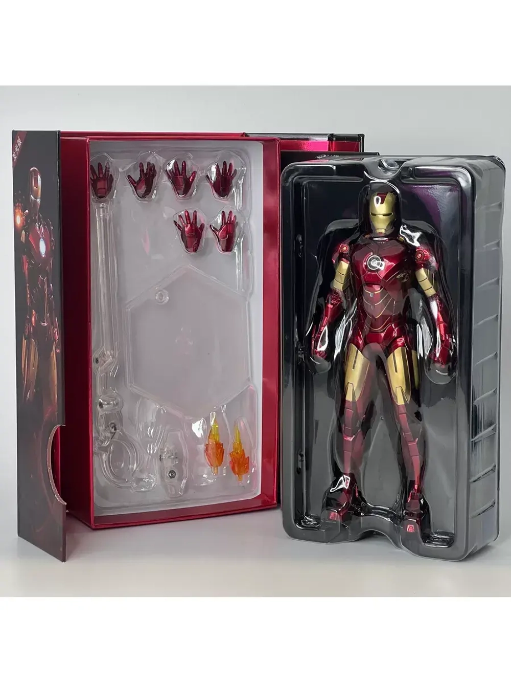 Фигурка Железный человек Marvel ZD Toys 1907-04 Mark 4 свет