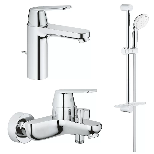 Набор смесителей Grohe Eurosmart Cosmo 1000179 хром