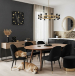 Подарочные часы — эпоксидная смола, мрамор, ручная работа