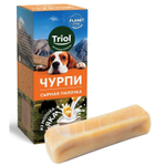 Лакомство для собак сухое "Сырная палочка чурпи" M, 70г, серия PLANET FOOD, Triol