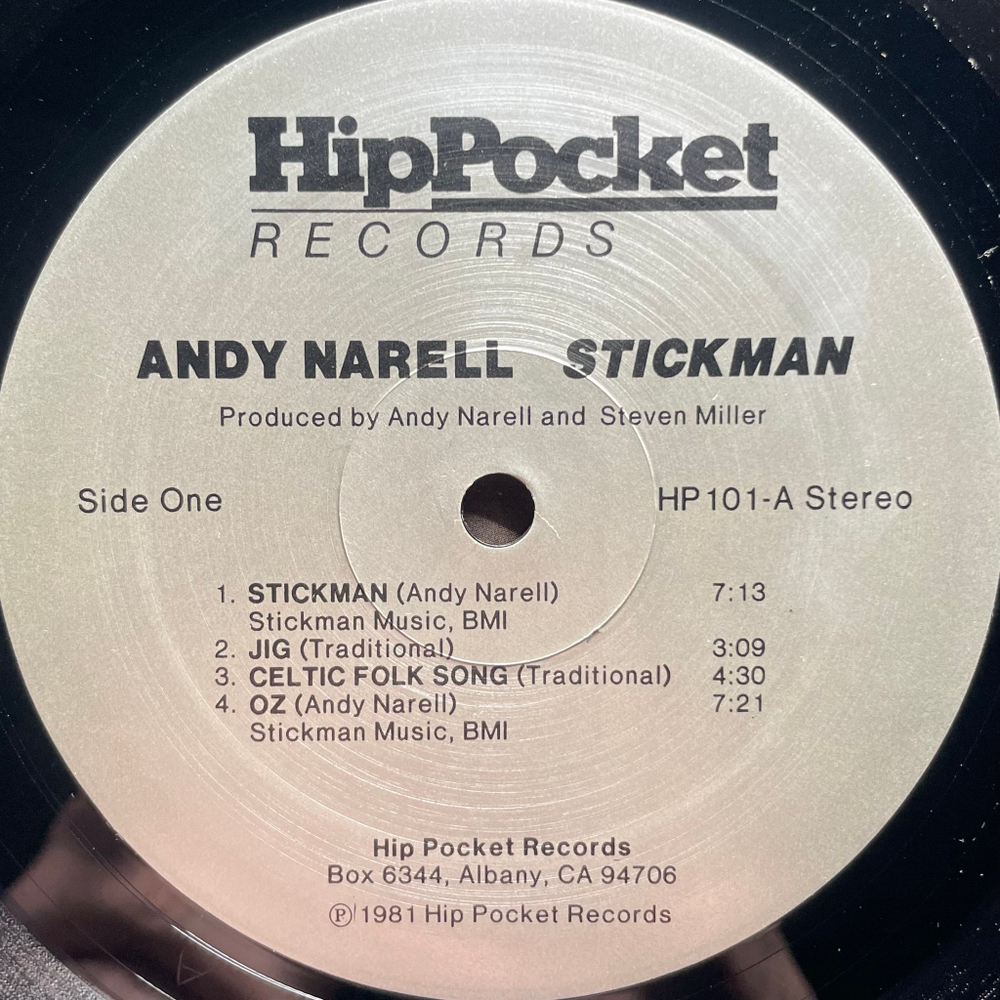 Andy Narell ‎– Stickman (США 1981г.)