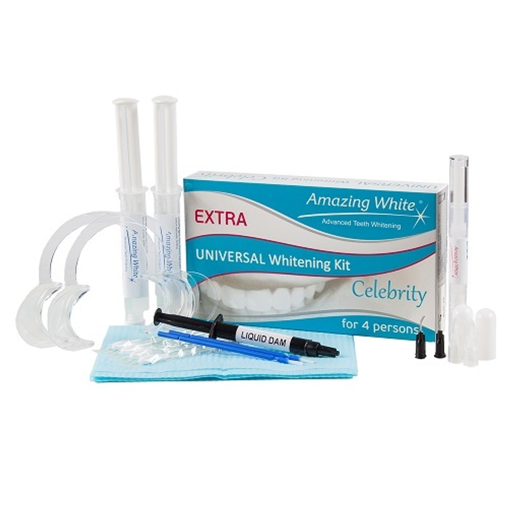Amazing White Universal Whitening Kit / Амазинг Вайт (37%, на 4 пациентов)