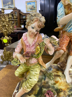 Винтаж: Скульптурная композиция Capodimonte