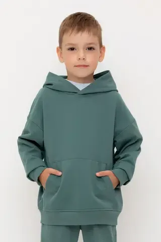 джемпер  для мальчика  КР 302733/темный малахит к556