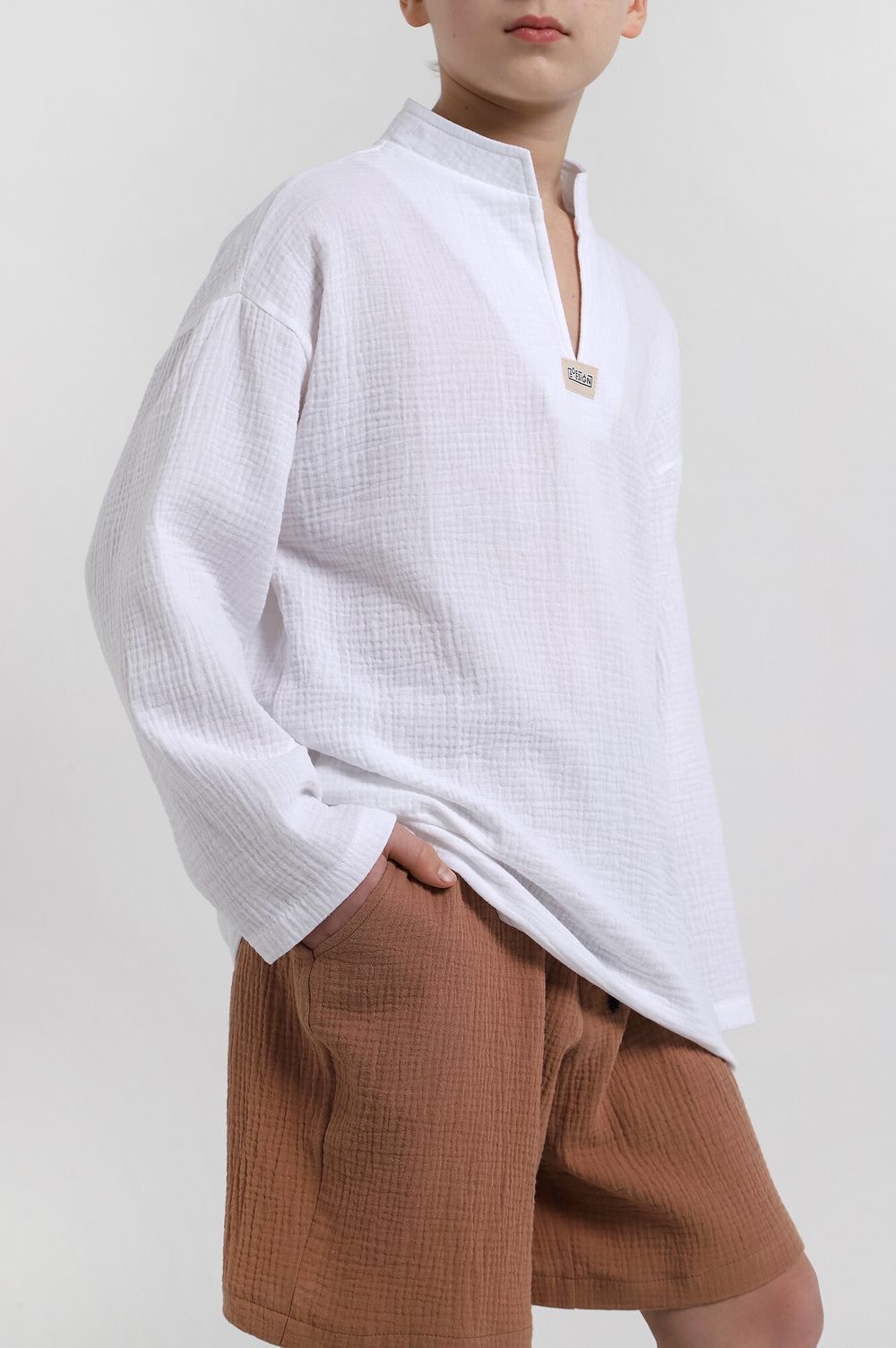 Джемпер для мальчика Баунти-2 Виотекс БЕЛЫЙ