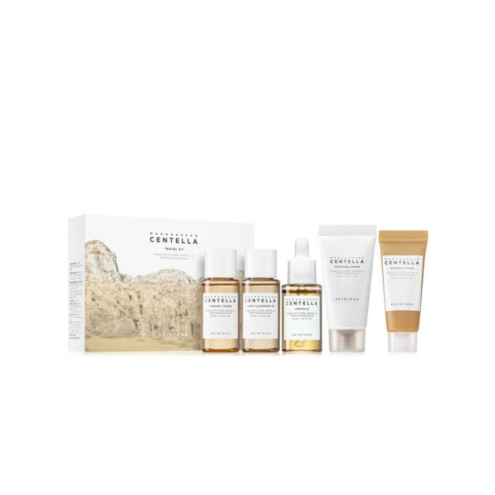 Дорожный набор с центеллой SKIN1004  Madagascar Centella Travel Kit