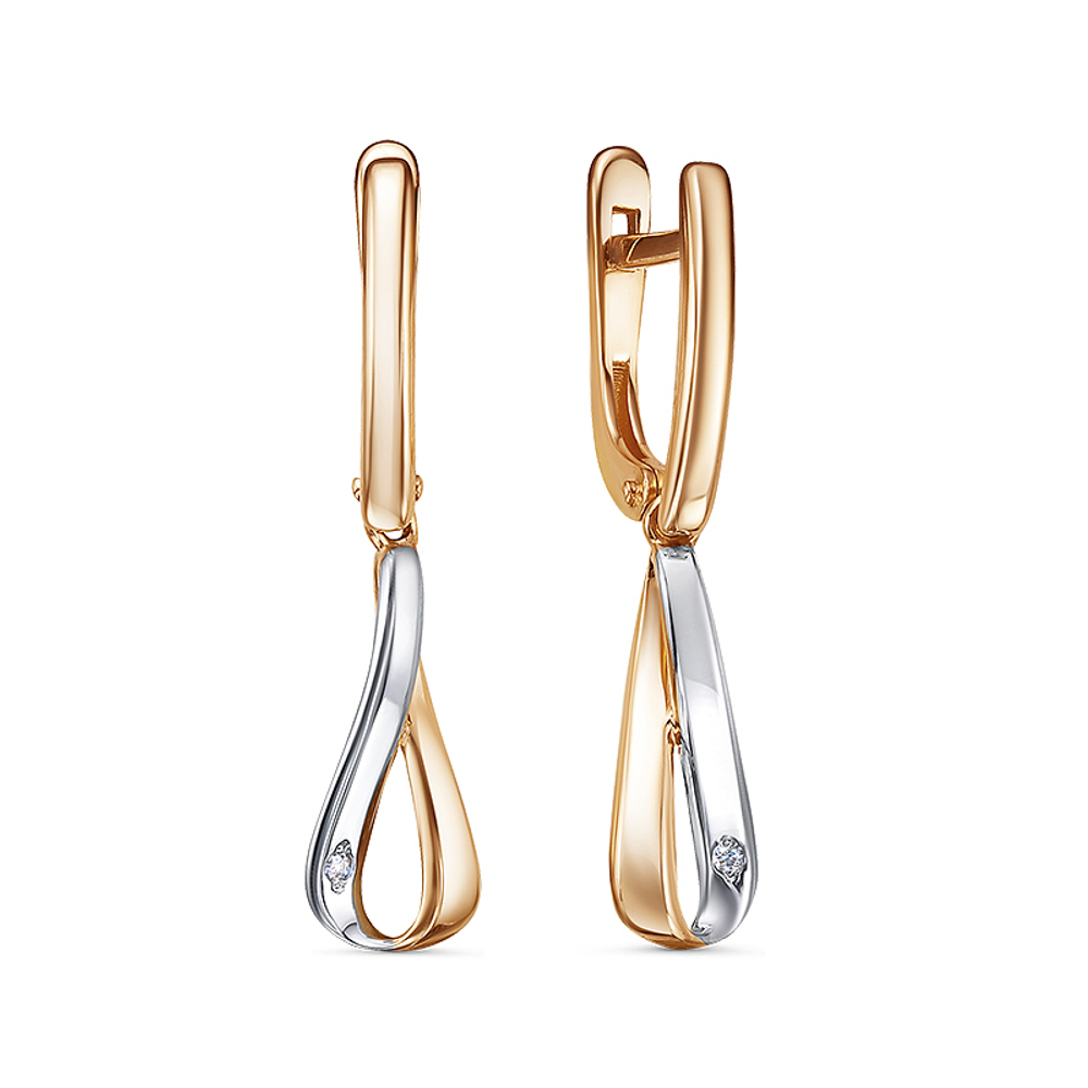 Серьги из золота 585 пробы