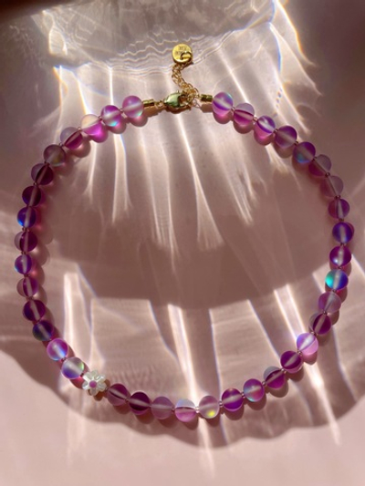 Ожерелье Виолетт с перламутром