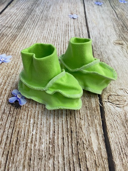 Пинетки швы наружу 0558 салатовый