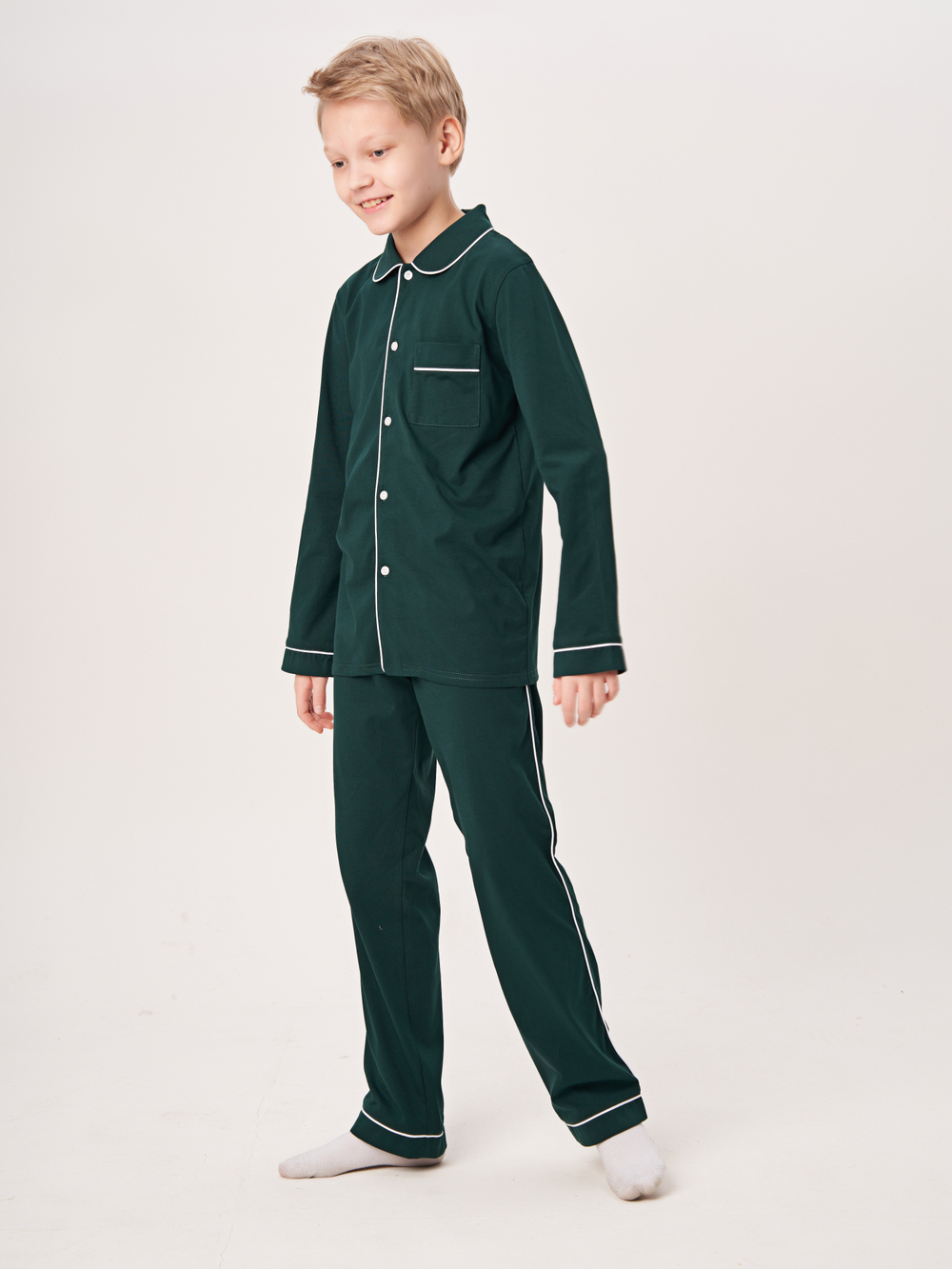 Пижама детская Ihomewear "Еловый"