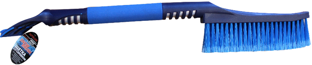 Щетка со скребком AL-101-(кор.12шт) син.
