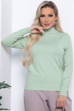 Водолазка "Осенняя история" Б7235 (фисташка) LT Collection (Акция)